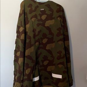 Off-White camo sweater